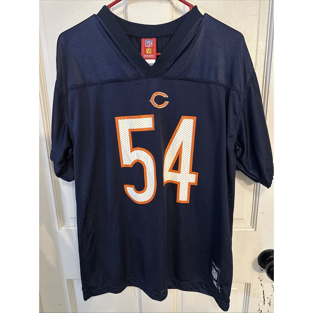 Brian Urlacher #54 Chicago Bears NFL Reebok Jersey Youth Size XLarge (18-20)